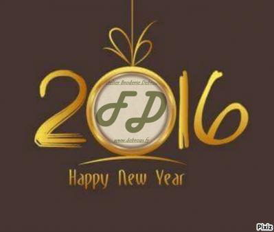 Bonne annee 2016
