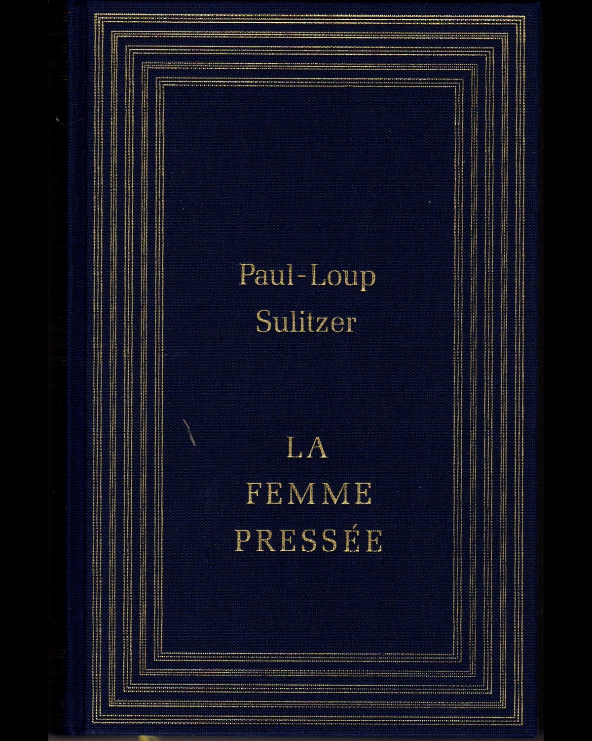 La femme pressee