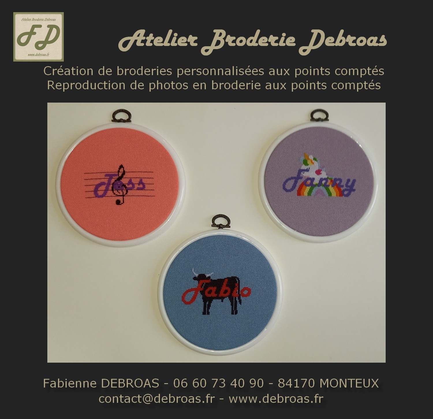 Plaques portes