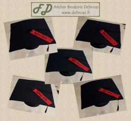 027 - Chapeaux diplome