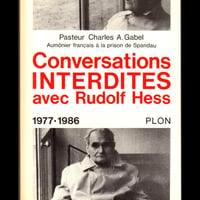 Conversations interdites avec rudolph hess r