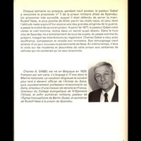 Conversations interdites avec rudolph hess v