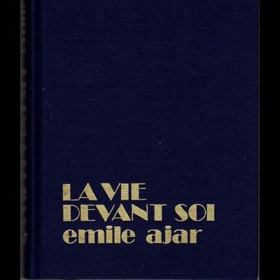 La vie devant soi r