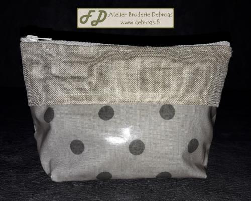 Lbdd tce15 trousse pois coton enduit
