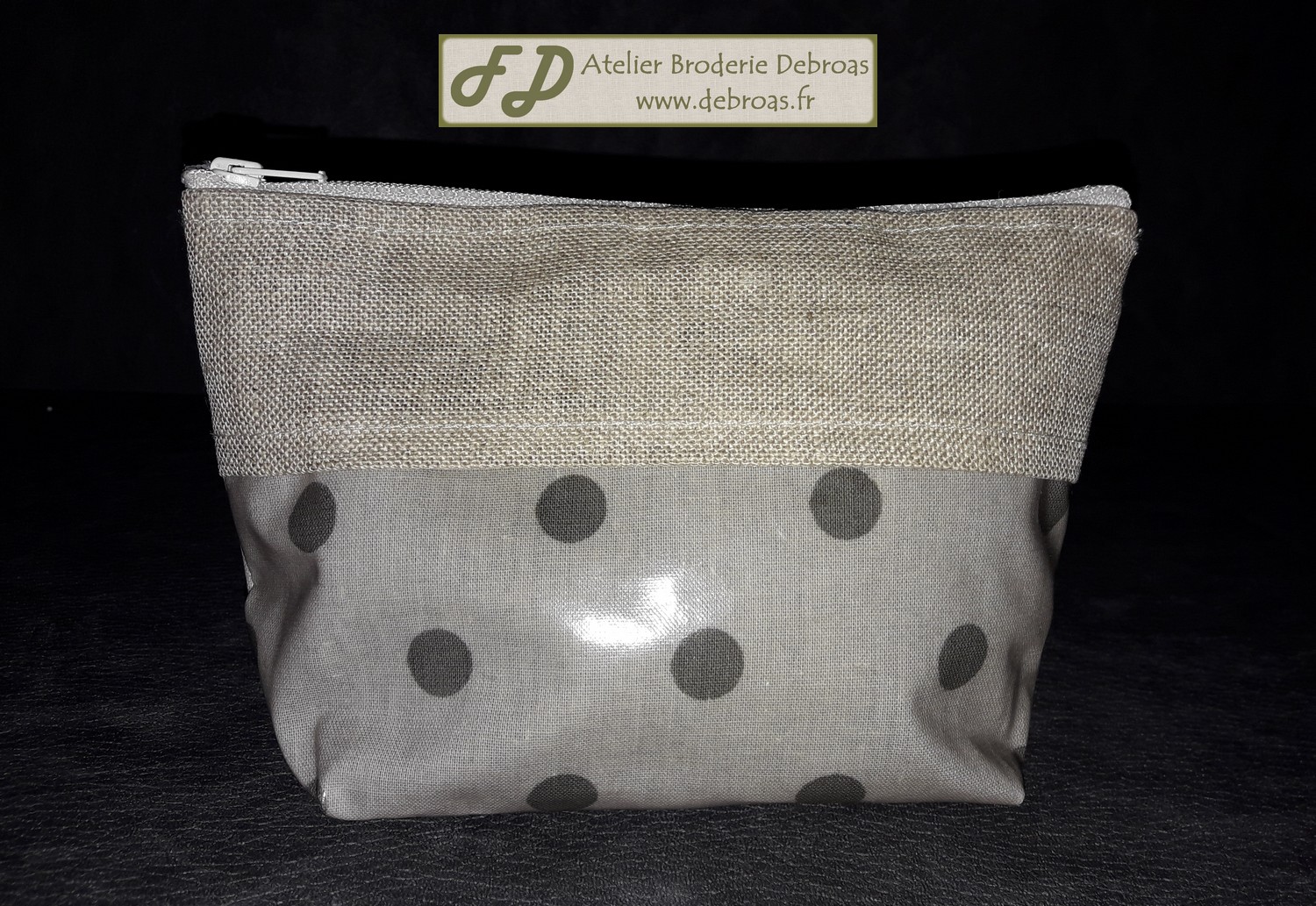 Lbdd tce15 trousse pois coton enduit