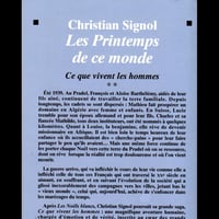 Les printemps de ce monde v